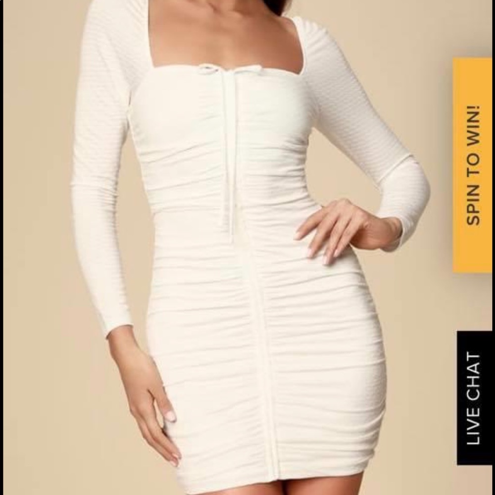 White dress
